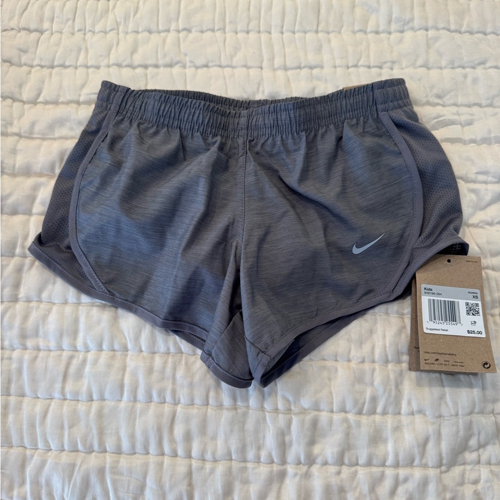 Nike Gray Athletic Shorts (girls XS)